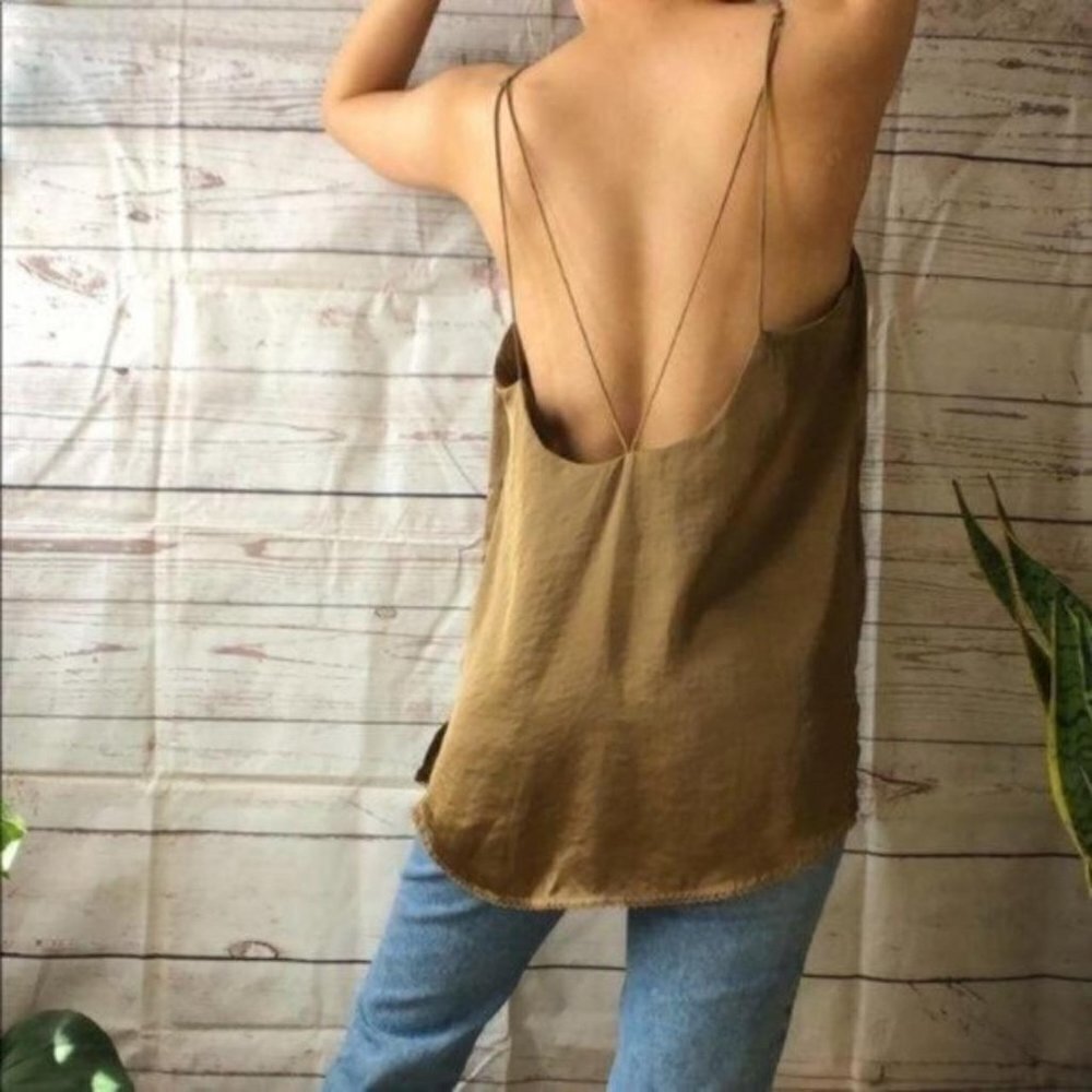 FREE People Brown Camisole